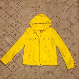 Tory Burch Size 6 Lightweight Yellow Jacket